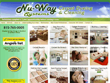 Tablet Screenshot of carpetsavers.com